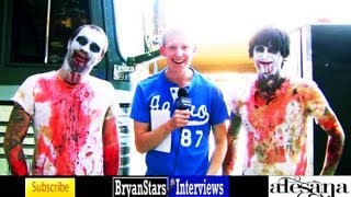 Alesana Interview Shawn Milke amp Dennis Lee 2012 [upl. by Fulbright]