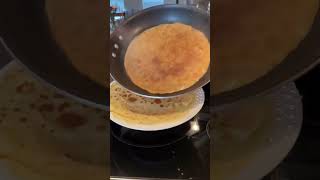 How to make Crepes Recipe Crepes Desert cooking youtubeshorts [upl. by Inanuah]