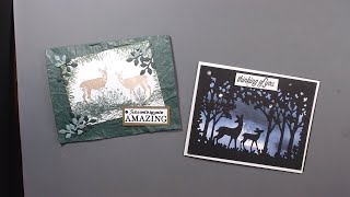 New 2022 StampinUp Catalogue using Grassy Grove stamp and die set introducing a new stamp technique [upl. by Sina584]