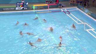 Best Goals of the 2012 Olympic Mens Water polo [upl. by Annahahs]