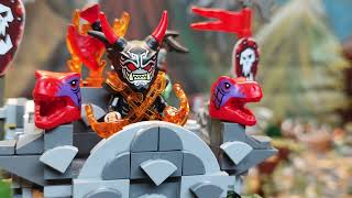 💀LEGO Ritter und Fantasy Folge 81💀 Bau einer Ritter und Fantasy Welt Das Ork Lager💀☠ [upl. by Nauqet]