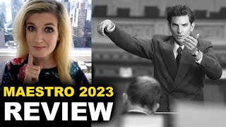 Maestro Movie REVIEW  Bradley Cooper as Leonard Bernstein 2023 [upl. by Rezal]