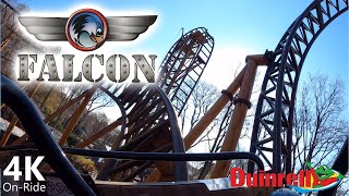 Falcon  4K OnRide  Duinrell  Gerstlauer Eurofighter  POV [upl. by Michigan]