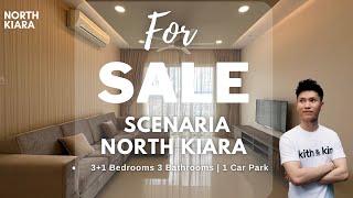 Scenaria North Kiara Hills For Sale  1262sf  Kuala Lumpur Malaysia [upl. by Ahsropal]