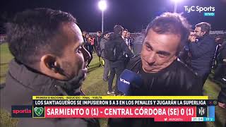 Central Córdoba SE venció en los penales a Sarmiento J y ascendió a la Primera División [upl. by Lelia]