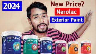 2024 Nerolac All Exterior Paints Price  Nerolac Paints [upl. by Ydualc]