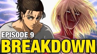 ANNIE RETURNS Eren amp Zeke’s Plan Explained  Attack on Titan Season 4 Episode 9 Breakdown [upl. by Eide733]