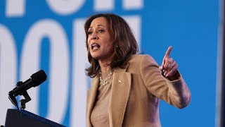 Harris campaigns in in Allentown Pennsylvania [upl. by Ailhat]