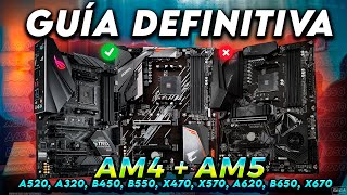 ✅Cómo ELEGIR la MEJOR PLACA BASE para AMD RYZEN 🔎GUÍA de MOTHERBOARD AM4 y AM5 [upl. by Derdle104]