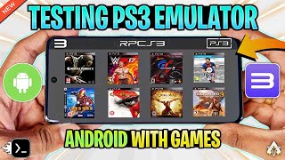 NEW 🔥 TESTING PS3 EMULATOR ON ANDROID WITH PS3 GAMES RPCS3 EMULATOR MOBOX [upl. by Violetta733]