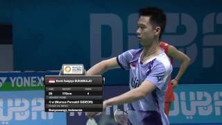 Dubai World Superseries Finals 2016  Badminton QF M1MD  KamSon vs GidSuk [upl. by Gerladina]