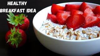 Easy amp Healthy Chia Pudding  Chia Pudding With Yogurt  Healthy Chia Pudding Breakfast Recipe [upl. by Yasnyl]