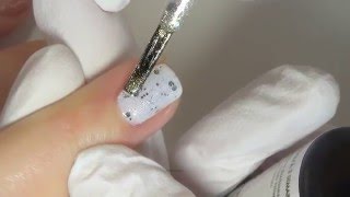 Spécial Nail art  Vernis Permanent Pailleté [upl. by Stuppy169]