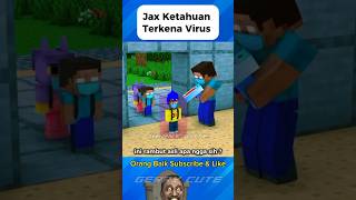 Jax ketahuan terkena virus ‼️ auto panik dubbing lucu minecraft funny roblox skibiditoilet [upl. by Eolhc654]