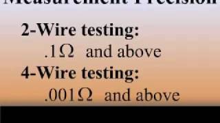 Four Wire Kelvin Testing [upl. by Haiacim]