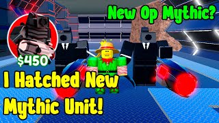 Got New Mythic Large Laser Cameraman In Toilet Tower Defense Roblox [upl. by Yrollam]