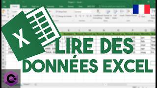 Récupérer les données dun Excel en C  FR [upl. by Yarazed]