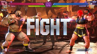 Street Fighter 6 🔥 Itazan Rank 1 Zangief Vs Kurobuchi Rank 2 Marisa 🔥SF6 High Level Matchs [upl. by Nylaret]