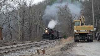 The Great Smoky Mountains Railroad will take you to a town that has a pig [upl. by Elstan]