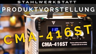 STAHLWERK Produktvorstellung  Multifunktionsschweißgerät 3 in 1  CMA416 ST MMAPlasmaKompressor [upl. by Yelwah]