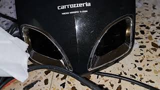 Pioneer Carrozzeria TSWX66A sound test next video teardown of subwoofer [upl. by Aldos818]