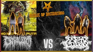 ▶️Cryptworm Spewing Mephitic Putridity Vs Putrid Evocation Eternal Gloom◀️ [upl. by Chrotoem]