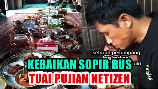 Haru Sopir Bus Ajak Penumpang Makan di Rumah Mertuanya saat Idul Fitri [upl. by Zailer]