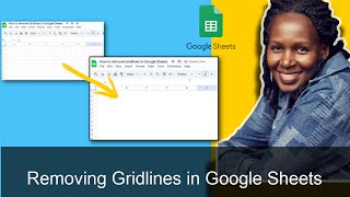 Quck Guide How to remove gridlines in Google Sheets under 1 minute [upl. by Christina]