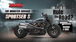 Monster Cruiser Sportser S Does It Rule The Road 2024 HarleyDavidson Review [upl. by Eanert]