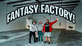 Officially Building Our Fantasy Factory Warehouse  Braap Vlogs [upl. by Hodgson]