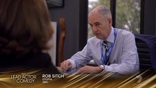 2024 Logies  Rob Sitch wins Best Lead Actor In A Comedy  Utopia [upl. by Jaime]