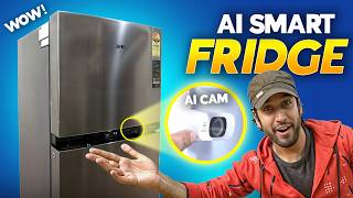 I Bought My First AI SMART FRIDGE with Builtin CAMERA ⚡️ IFB Smart Refrigerator Review [upl. by Annovy]