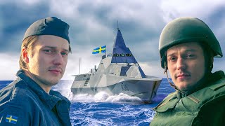 LEVER EN DAG SOM EN SVENSK MILITÄR [upl. by Eiuqcaj]