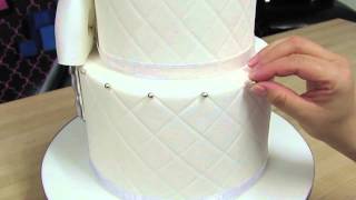 How To Add Dragees To A Cake [upl. by Lianne]