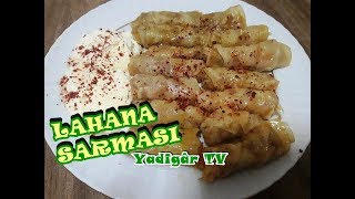 Kelem dolması tarifi  Lahana Sarması  Dolma tarifleri Yadigar TV [upl. by Sidell]