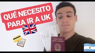 🛂 Mudarse y trabajar en LONDRES y Reino Unido Documentación NECESARIA [upl. by Leirud]