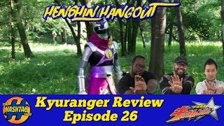 Uchu Sentai Kyuranger 26 quotWarrior of Darkness Hebitsukai Metalquot  Henshin Hangout [upl. by Gautious]