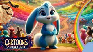 Colorful Sky Pipas Imagination Cartoons for Kids in English Animated Kids Fictions Cartoon Bunny [upl. by Onitsoga338]