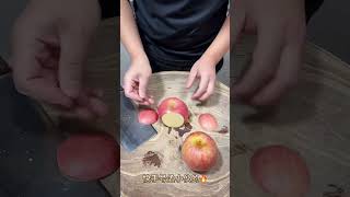 Apple Fruit Cutting fruit vegetables fruits fruitcutting vairalvideo [upl. by Corrinne466]