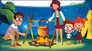 Mias first camping trip mias first experriences  Best story for kids [upl. by Lanfri764]