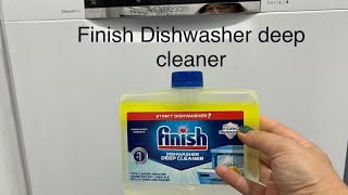 Finish Dishwasher Deep Cleaner dishwasher finish cleaner Hygienic [upl. by Arenat]