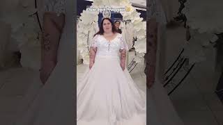 Einmal im Leben Prinzessin sein 🫶👸🏼 weddingdress plussize princess curvy bridetobe [upl. by Baumbaugh]