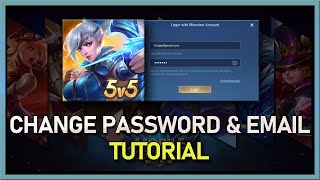 How To Change Moonton Account Password amp Email Address [upl. by Olegna85]