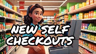 The Grocery Store Simulator Self Checkout Update is GREAT [upl. by Mcnally200]