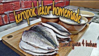 Cara Buat Keropok Lekor TerengganuCuma Guna 4 Bahan [upl. by Arreik]