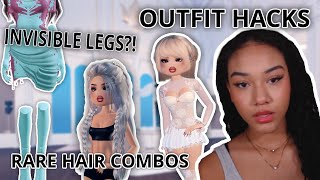 Trying OUTFIT HACKS that will make you PRO [upl. by Haropizt]