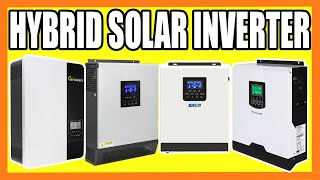 Top 5 Best Hybrid Solar Inverter in 2024 [upl. by Tebor119]