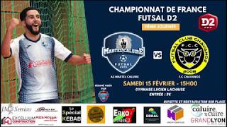 Futsal Martel Caluire AS  FC Chavanoz 23  le résumé vidéo [upl. by Ttnerb]