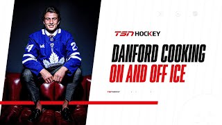 Leafs top pick Danford plans to start cooking on offence and in the kitchen [upl. by Rezeile31]