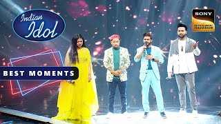 Indian Idol S14  Indian Idol के मंच पर हुआ Contestants का Reunion  Best Moment [upl. by Aisan]